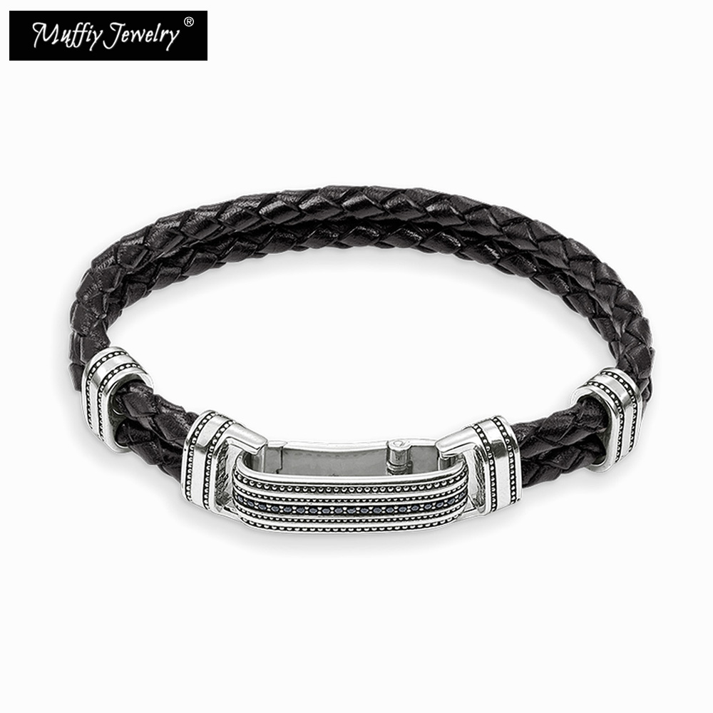 Men'S Fashion Deals - لين أساور جلدية ، 2017 عروض