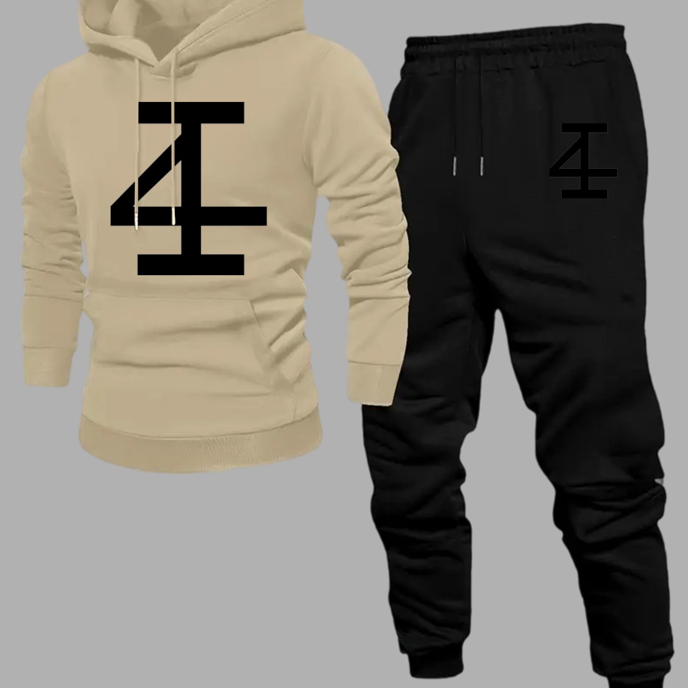 Jogger Sweatpants Men - طقم هودي وبنطلون رياضي للرجال بتصميم