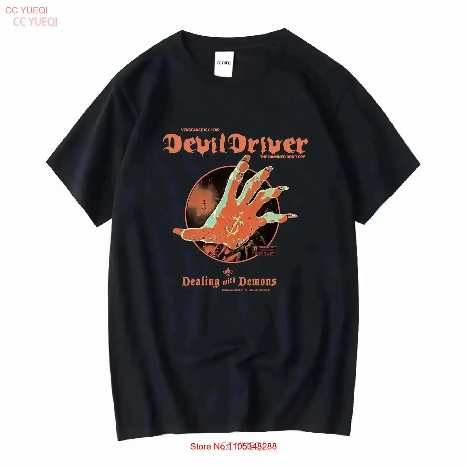 Men'S Fashion Deals - تي شيرت Devildriver Dealing With Demons