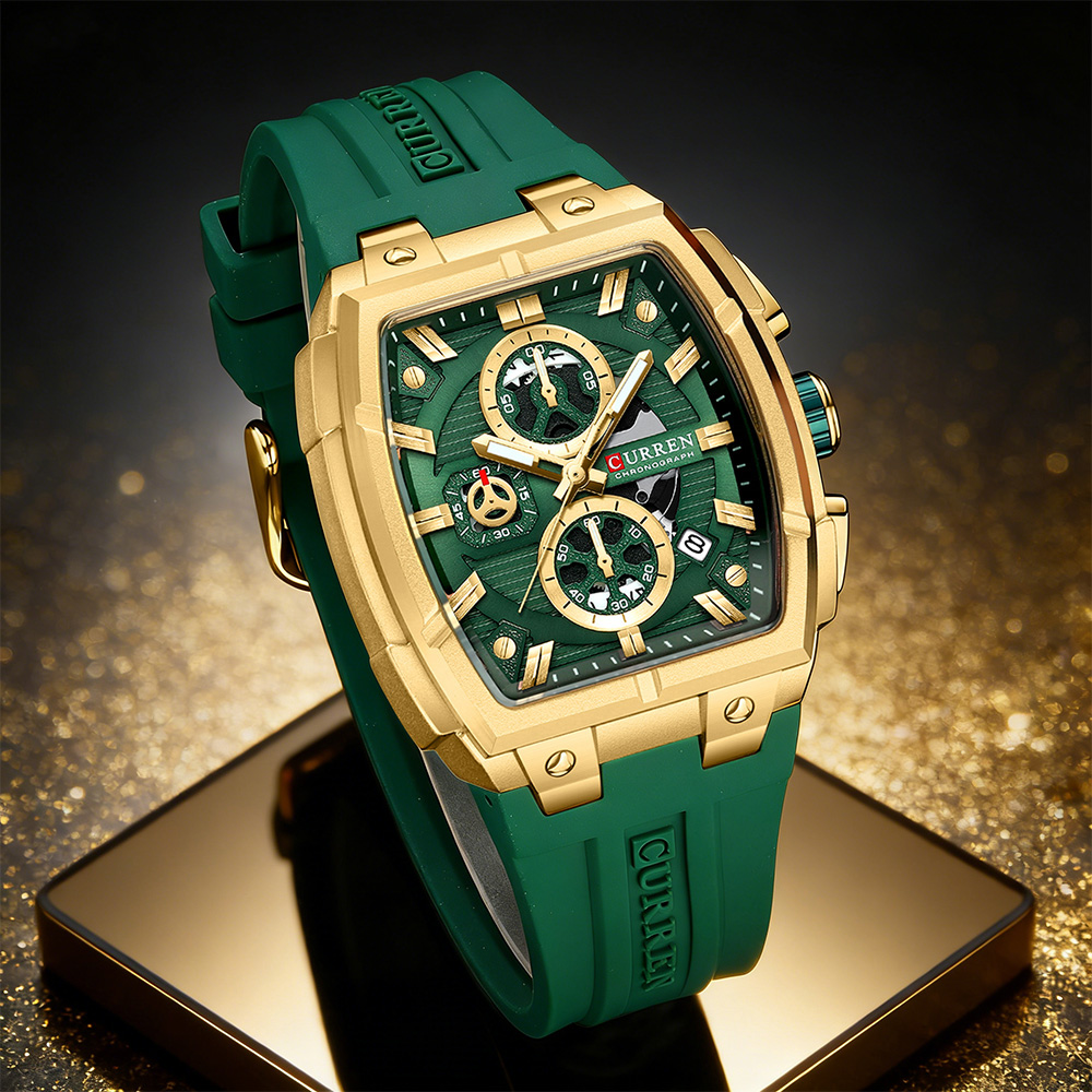 Fashion Mens Watches - ساعة CURREN الفاخرة للرجال، ساعة يد