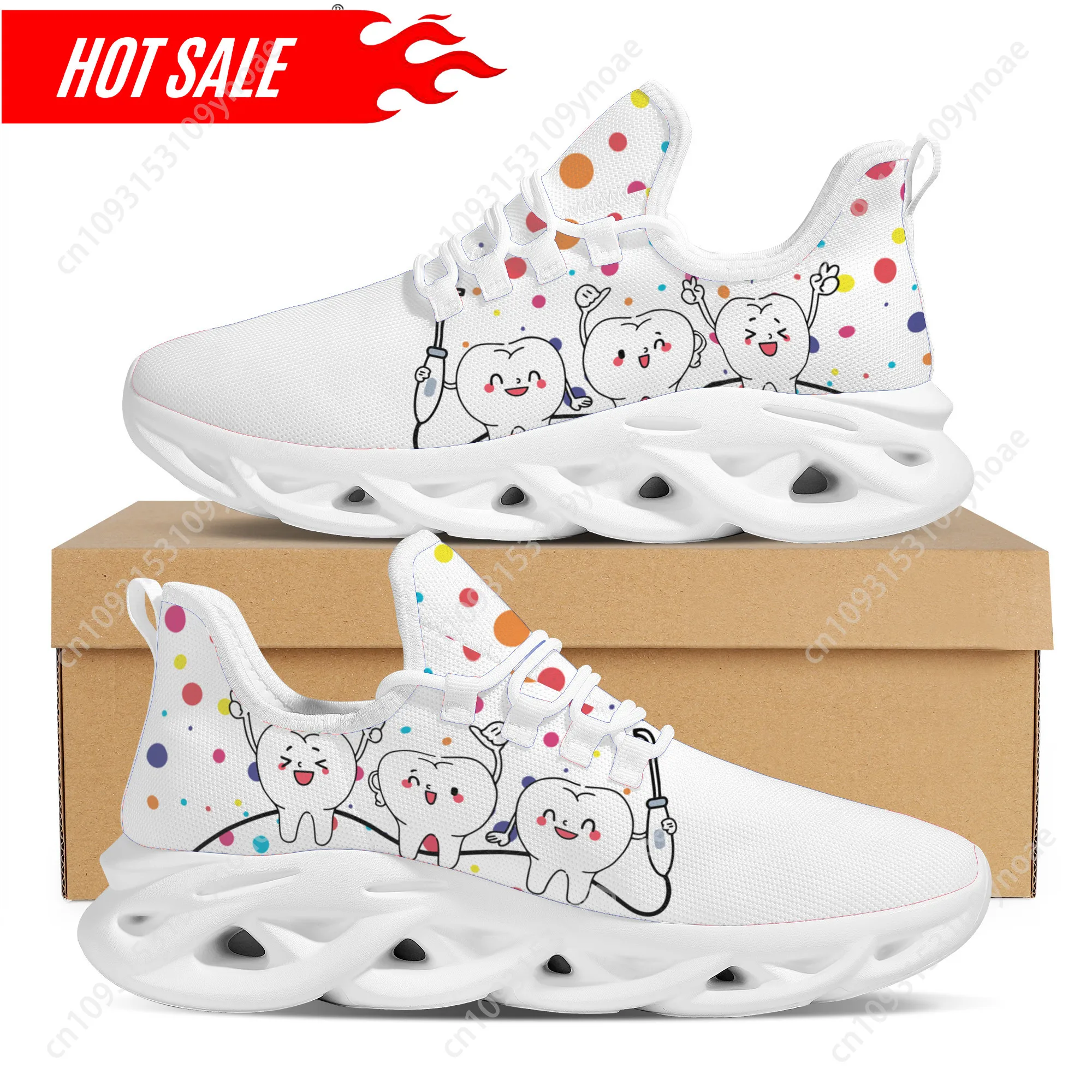 Mens Fashion Trainers - الاتجاه الجديد النساء الشقق الكرتون طبيب