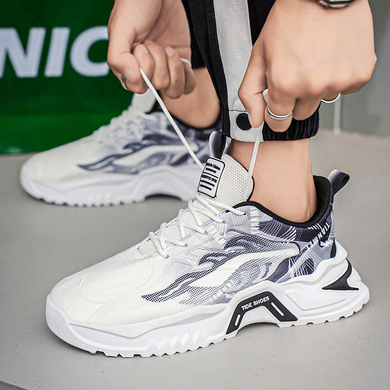 Men'S Fashion Deals - أحذية رجالية بكعب سميك وعريض، أحذية
