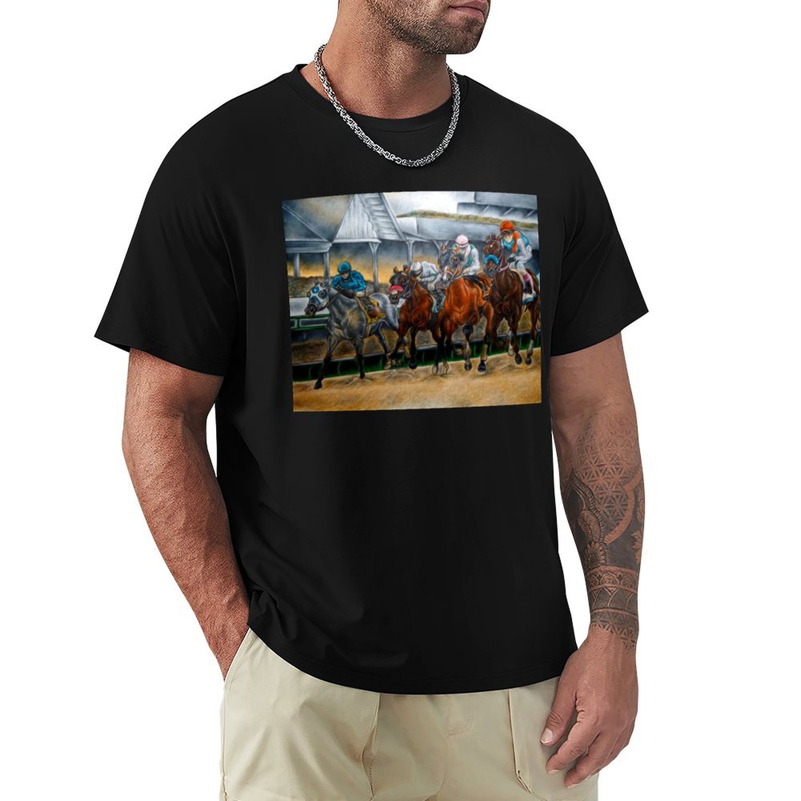 Men'S Fashion For Kentucky Derby - تي شيرت كينتكي ديربي 2021 بتصميم