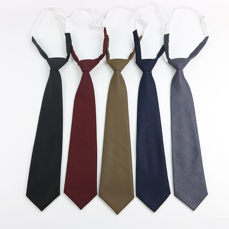 Mens Fashion Dress Shirts - ربطات العنق بلون بني للرجال ،
