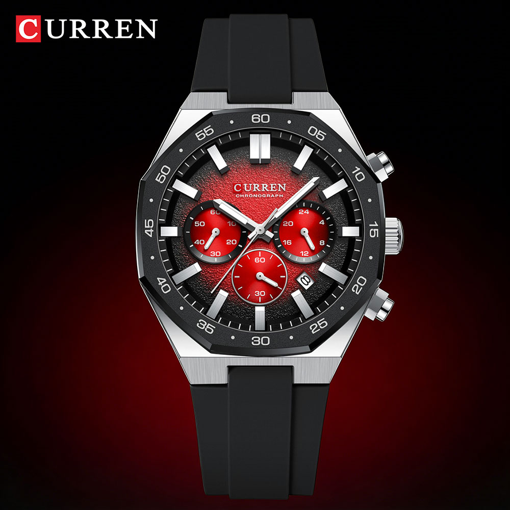 Fashion Mens Watches - ساعة يد رياضية رجالية عصرية من