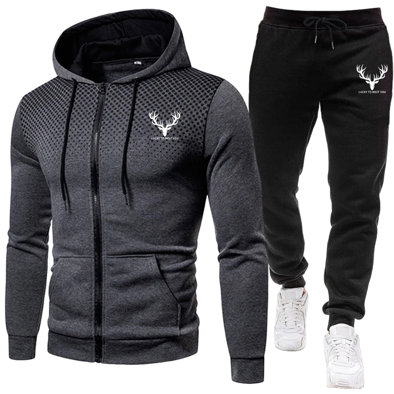 Jogger Sweatpants Men - طقم رجالي جديد لعام 2026: هودي