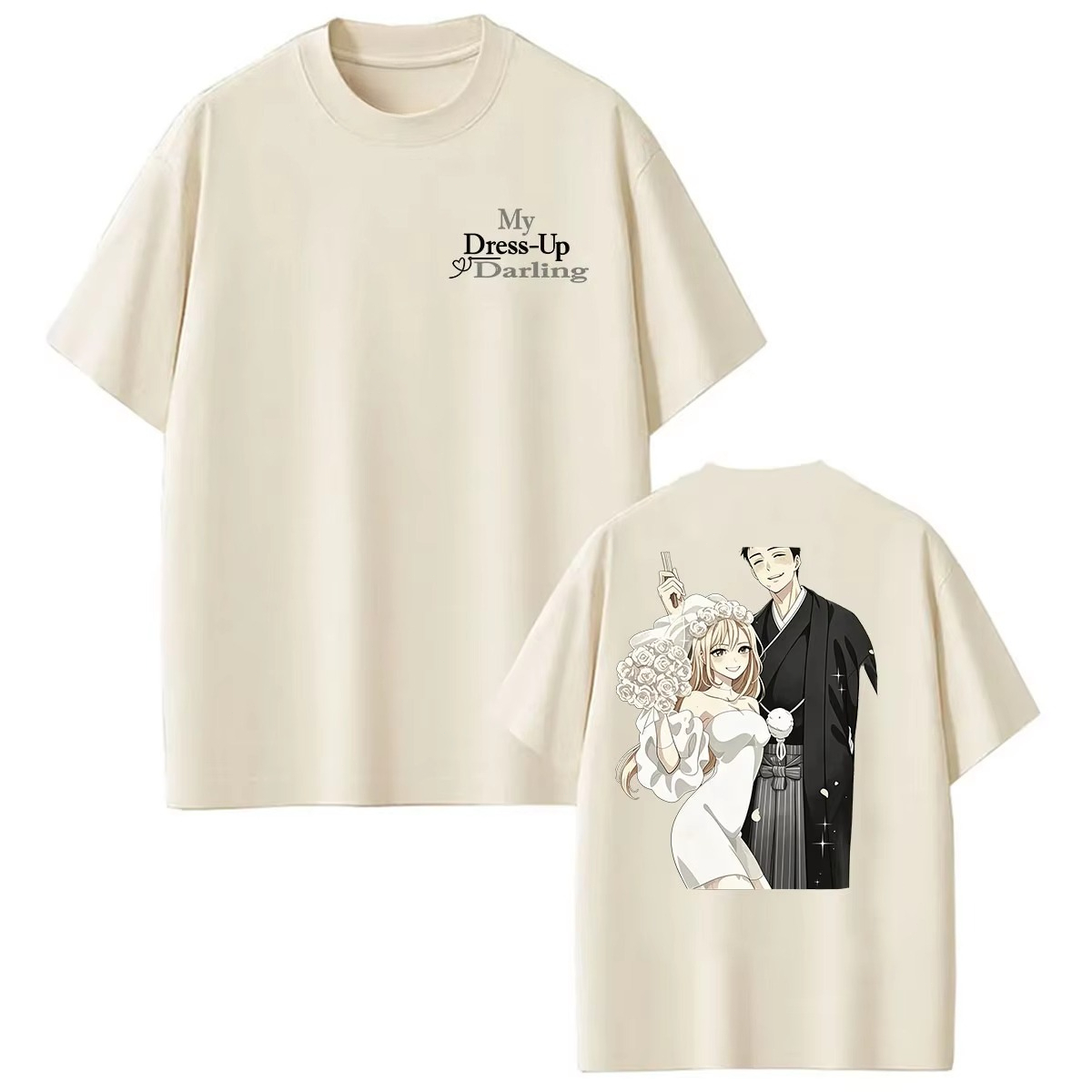 تي شيرت أنيمي My Dress-Up Darl - مراجعة Mens Fashion Dress Shirts وسعره