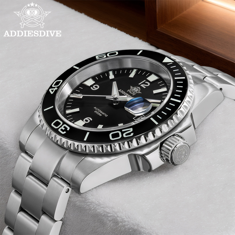 Addiesdive جديد الغوص ساعة لله - مراجعة Fashion Mens Watches وسعره