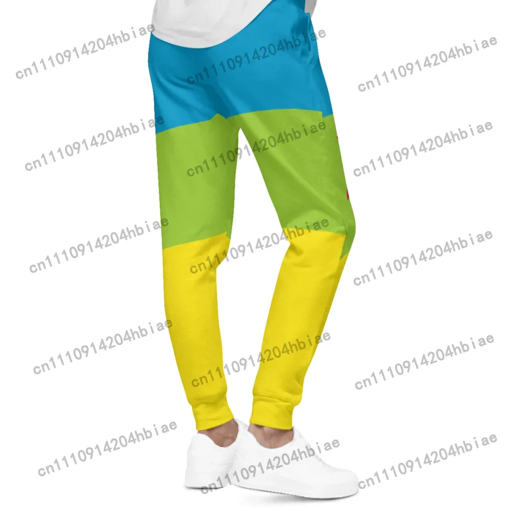 بنطلون رياضي رجالي بعلم المغرب - مراجعة Jogger Sweatpants Men وسعره