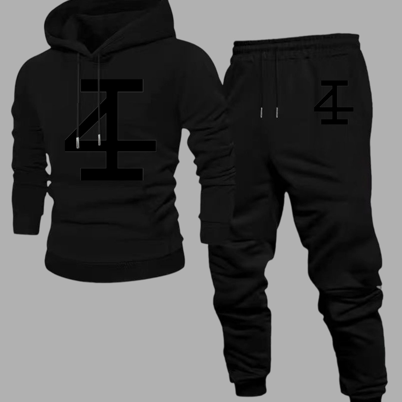 طقم هودي وبنطلون رياضي للرجال  - مراجعة Jogger Sweatpants Men وسعره