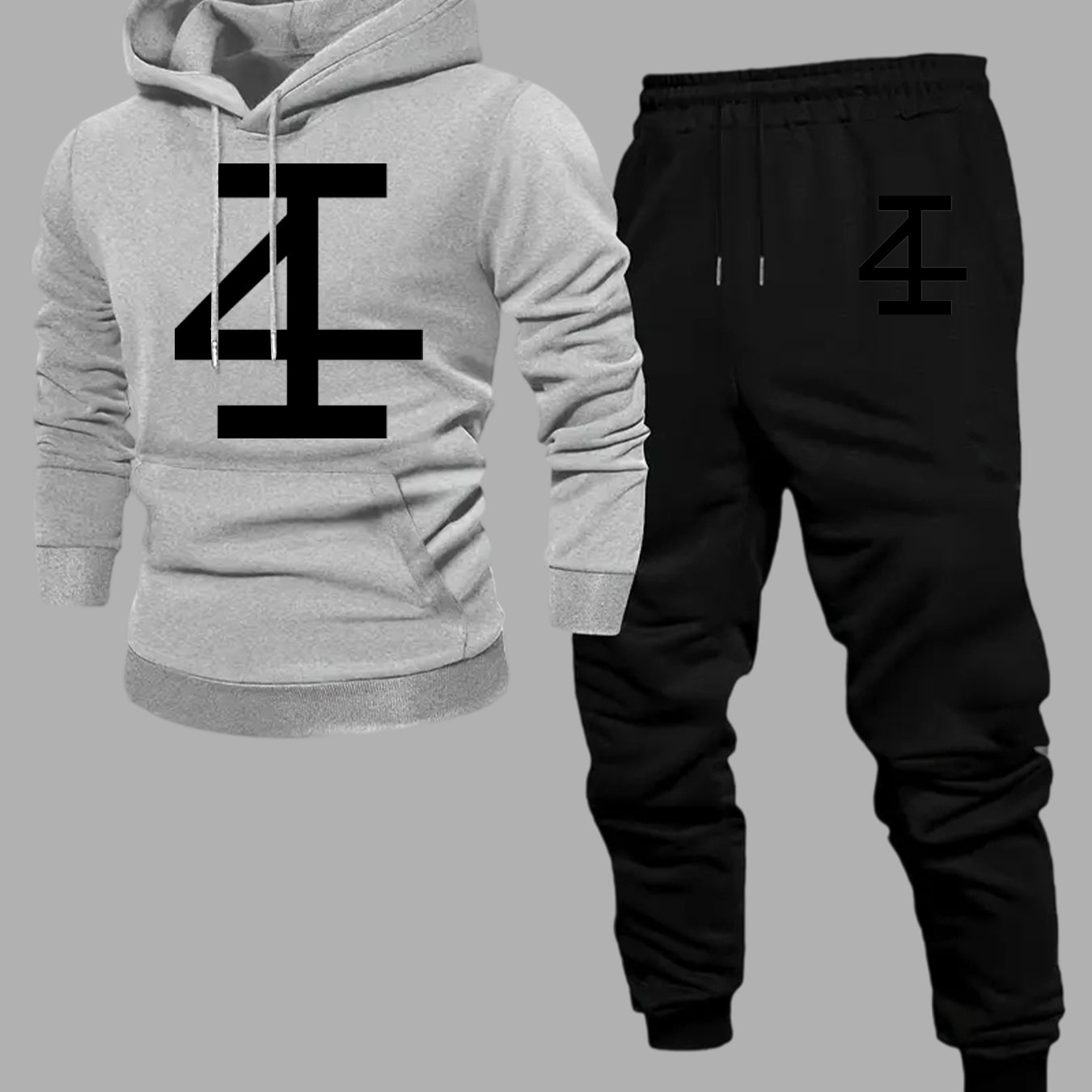 طقم هودي وبنطلون رياضي للرجال  - مراجعة Jogger Sweatpants Men وسعره