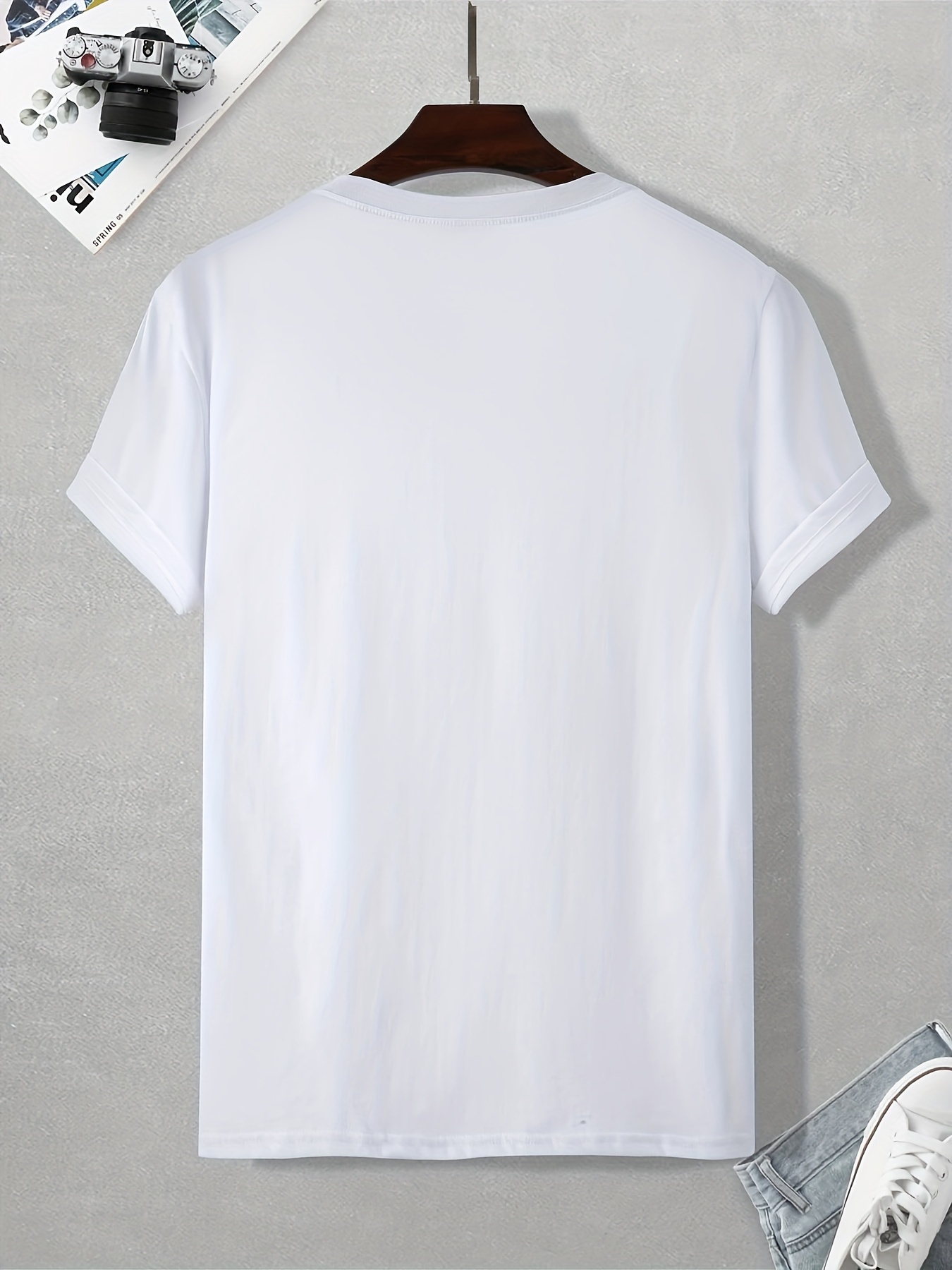 تي شيرت رجالي مطبوع عليه بالون - مراجعة Men'S Fashion For Hot Weather وسعره