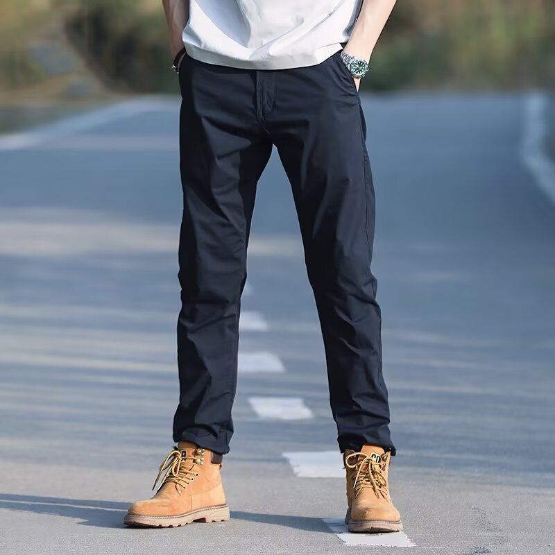 بنطلون رجالي كاجوال مستقيم متع - مراجعة Men'S Fashion Bag وسعره