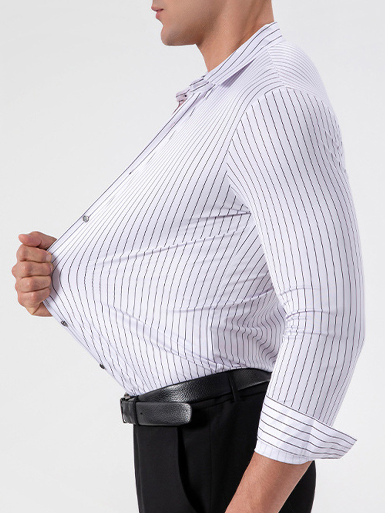 قمصان رجالية رسمية مخططة بتصمي - مراجعة Mens Fashion Dress Shirts وسعره
