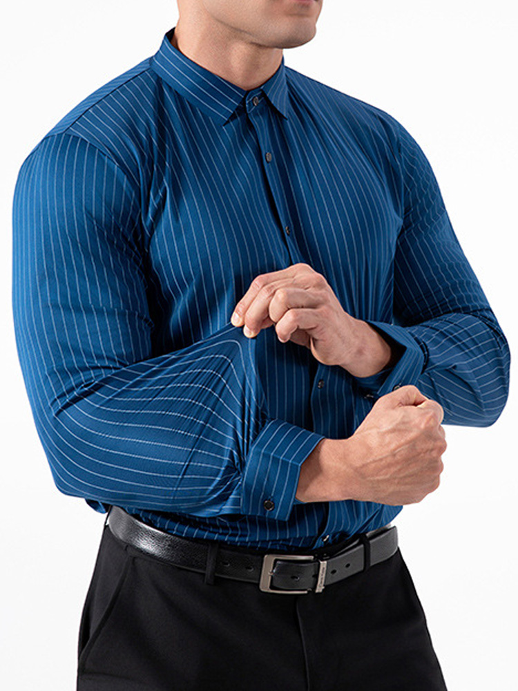 قمصان رجالية رسمية مخططة بتصمي - مراجعة Mens Fashion Dress Shirts وسعره