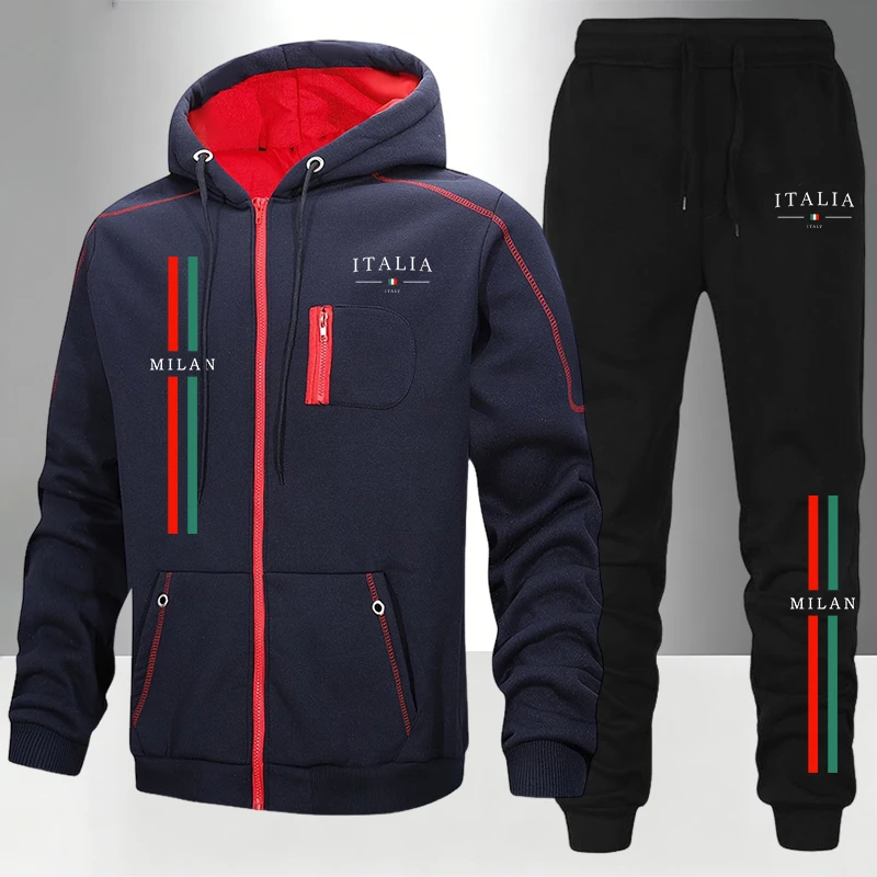 طقم رياضي رجالي للخريف والشتاء - مراجعة Jogger Sweatpants Men وسعره