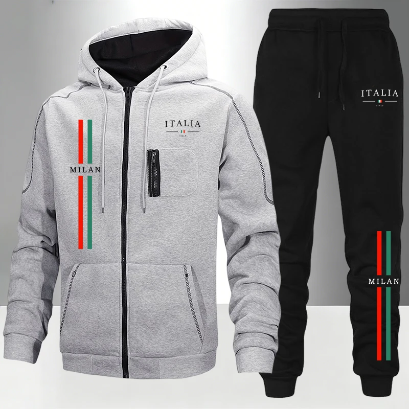 طقم رياضي رجالي للخريف والشتاء - مراجعة Jogger Sweatpants Men وسعره