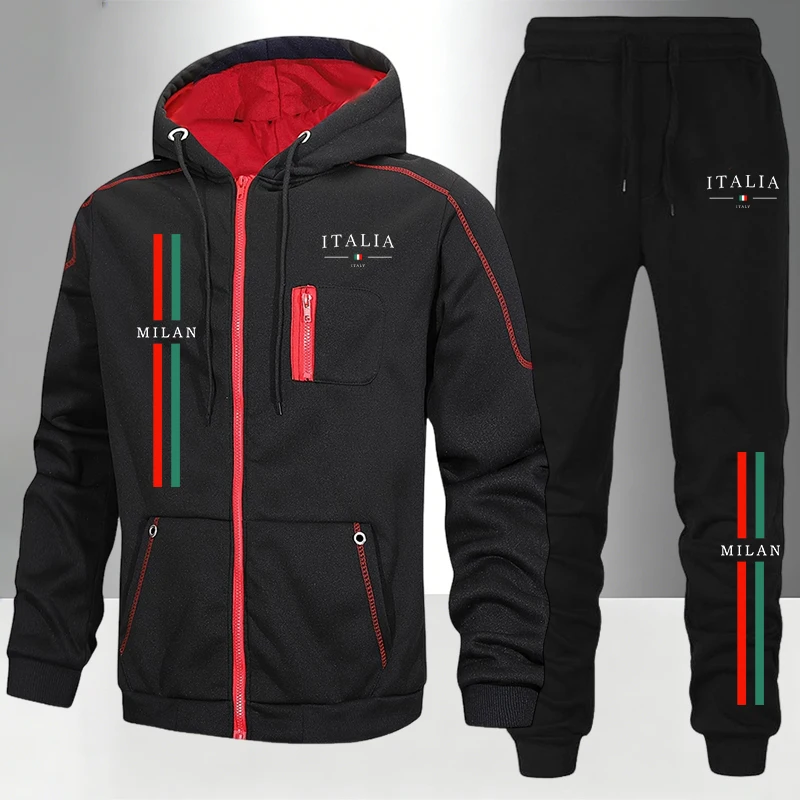 طقم رياضي رجالي للخريف والشتاء - مراجعة Jogger Sweatpants Men وسعره