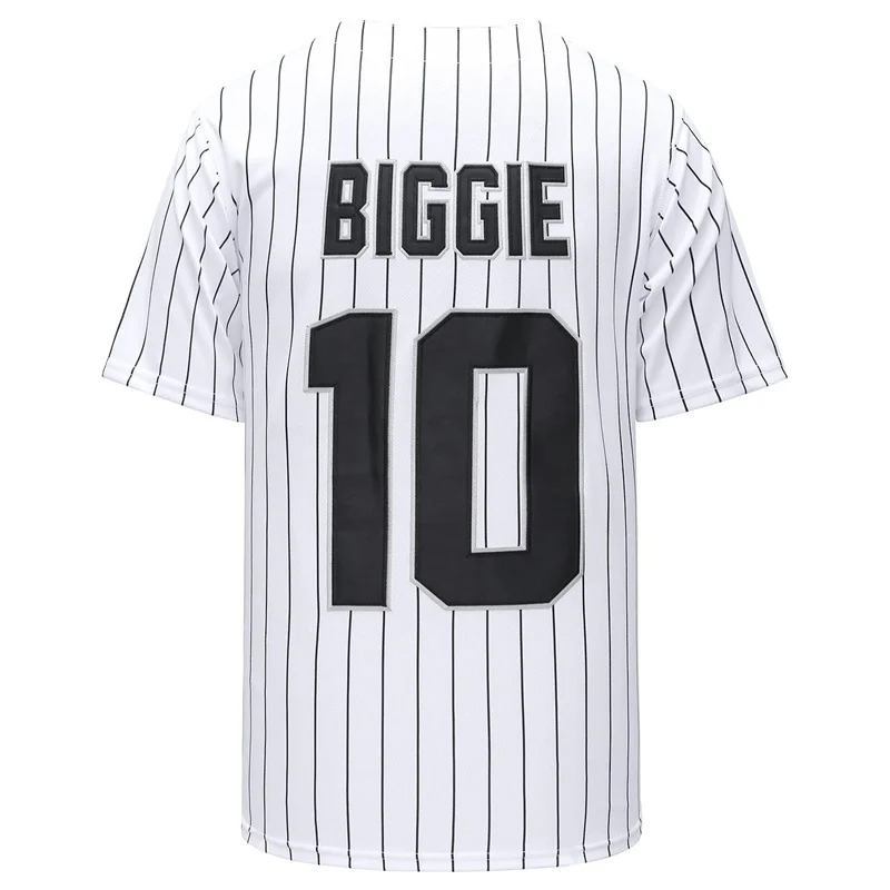 فيلم # 10 Bad Boy BIGGIE البيس - مراجعة Mens Fashion Baseball Jersey وسعره