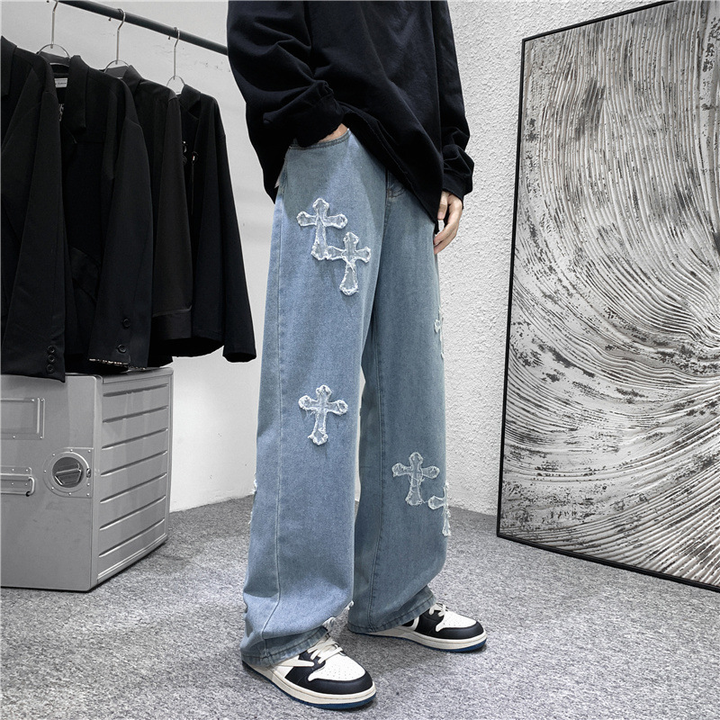 بنطلون جينز رجالي بطبعة متقاطع - مراجعة Men'S Fashion For 60 Year Old وسعره