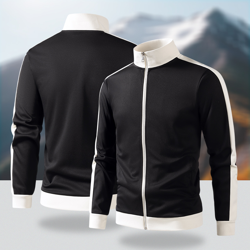 جاكيت رياضي رجالي للخريف بتصمي - مراجعة Mens Fashion Baseball Jersey وسعره