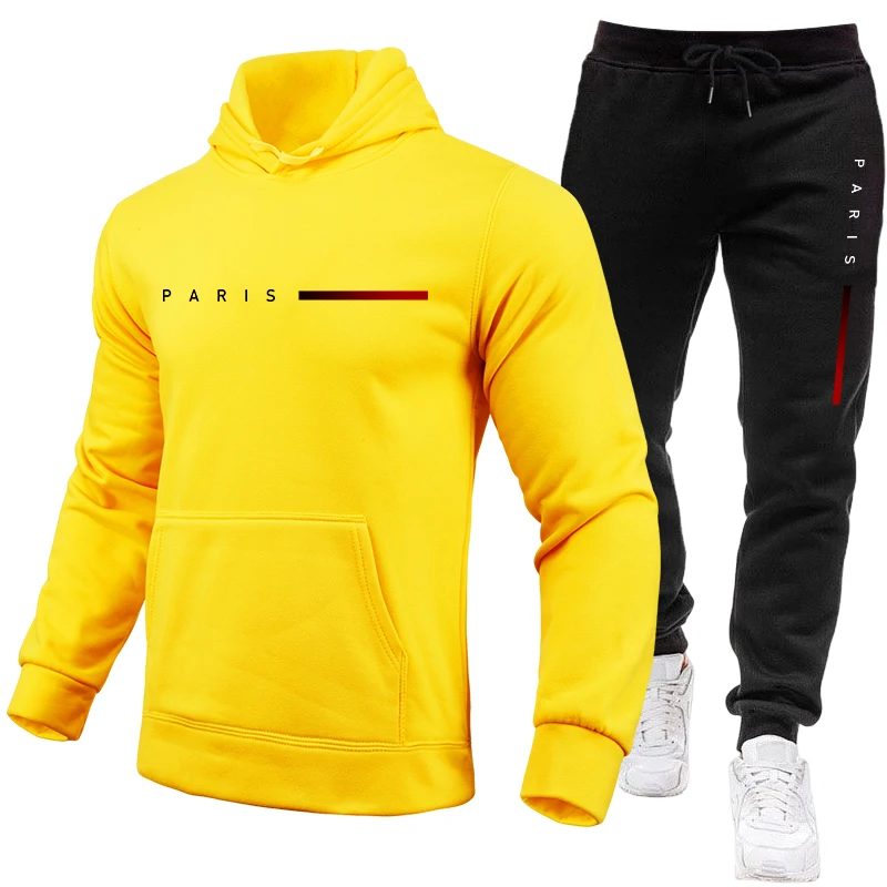 طقم رياضي رجالي للخريف والشتاء - مراجعة Jogger Sweatpants Men وسعره