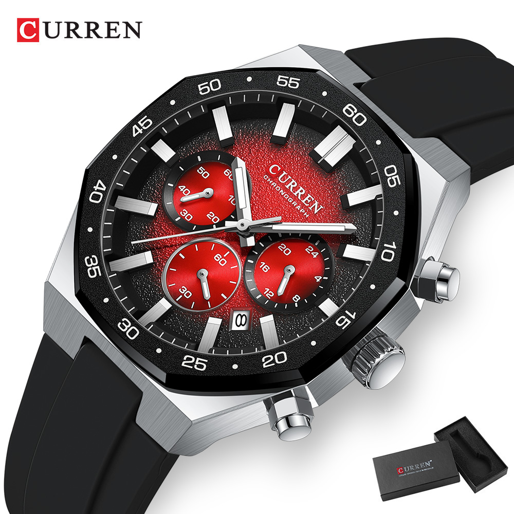 ساعة يد رياضية رجالية عصرية من - مراجعة Fashion Mens Watches وسعره