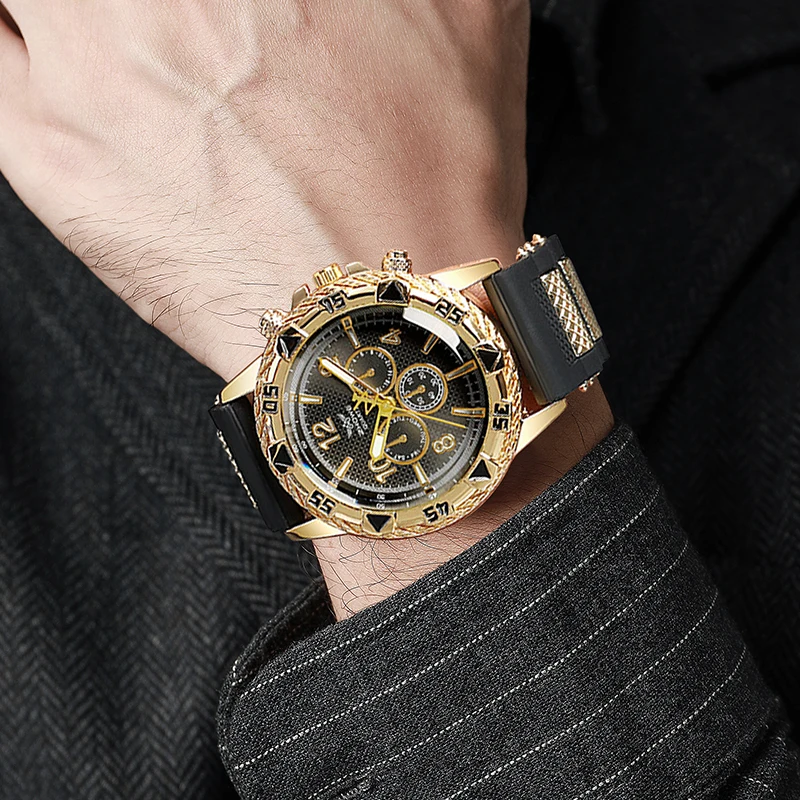 1 قطعة مفاجأة ساعة غامضة صندوق - مراجعة Fashion Mens Watches وسعره