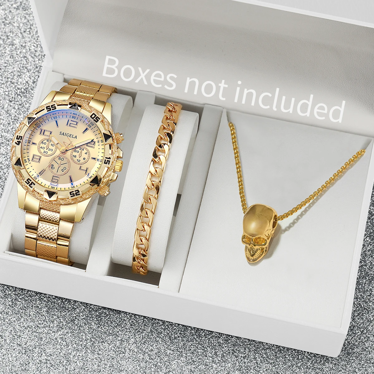 مفاجأة سر مجموعة ساعات صندوق أ - مراجعة Fashion Mens Watches وسعره