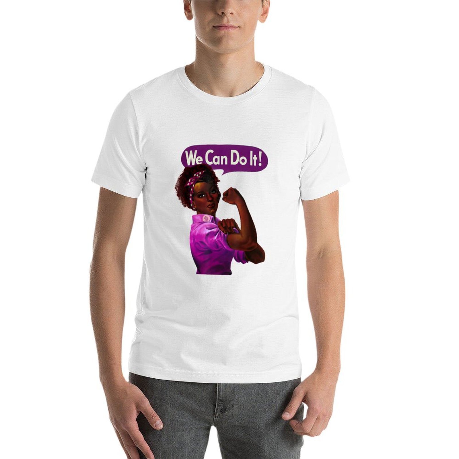 تي شيرت Rosie the Riveter Blac - مراجعة Men'S Fashion History وسعره