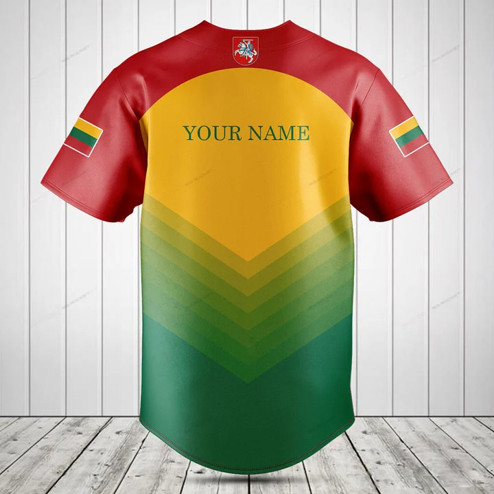 قميص رياضي مخصص بتصميم علم ليت - مراجعة Mens Fashion Baseball Jersey وسعره