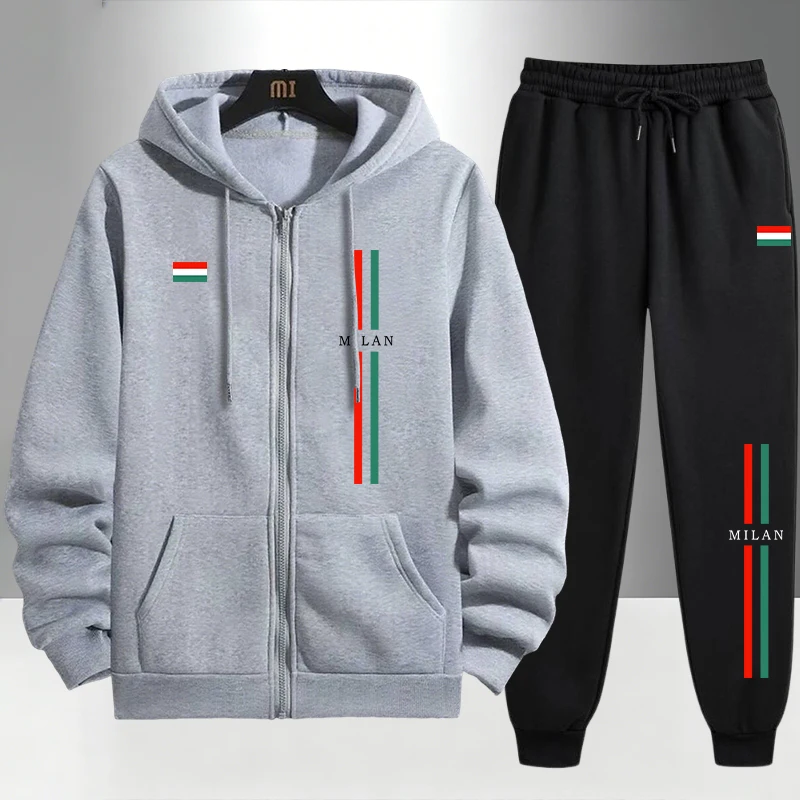 طقم رجالي مطبوع إيطالي 2026: ه - مراجعة Jogger Sweatpants Men وسعره