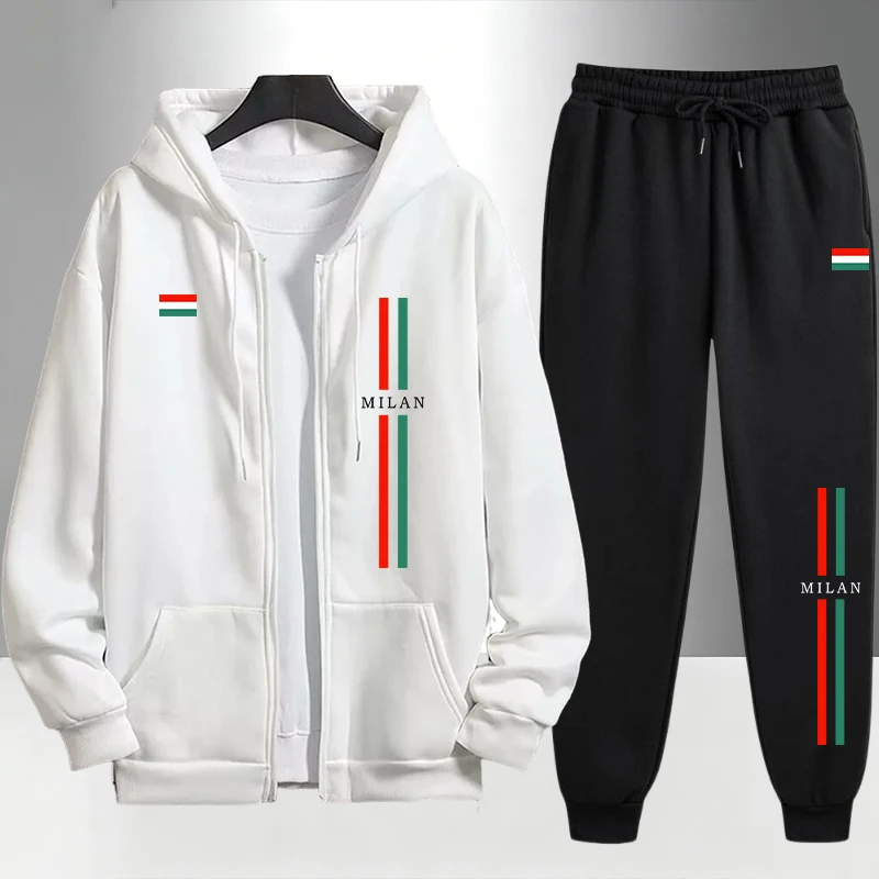 طقم رجالي مطبوع إيطالي 2026: ه - مراجعة Jogger Sweatpants Men وسعره